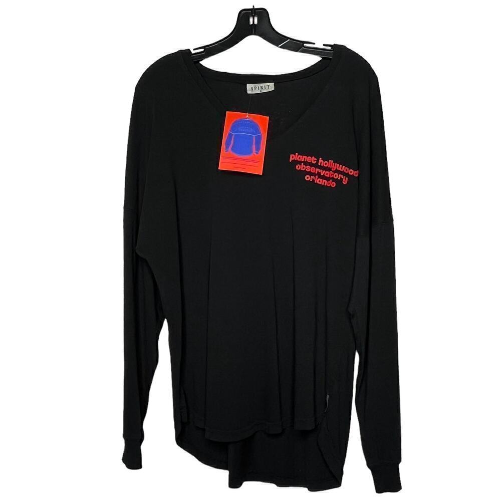 Spirit Jersey Planet Hollywood Observatory Orlando Black Top Size Small New